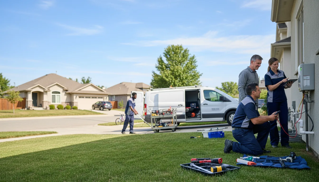 Tankless water heater service in Hardyville, VA